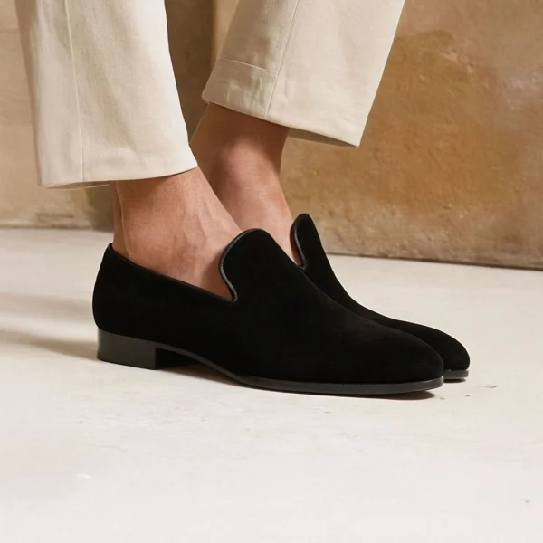 Loafer Daim Noir