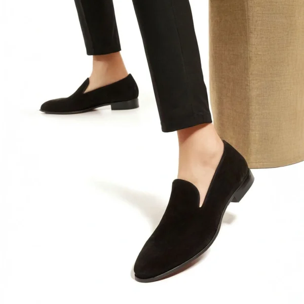 Loafer Daim Noir