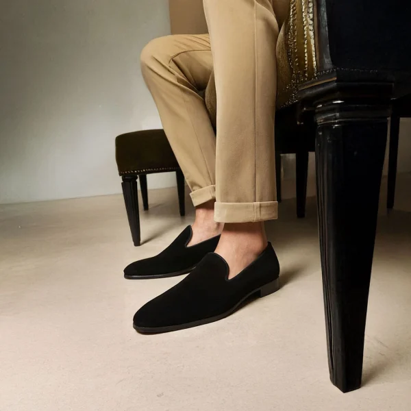 Loafer Daim Noir