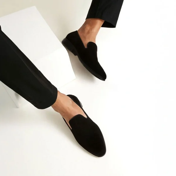 Loafer Daim Noir