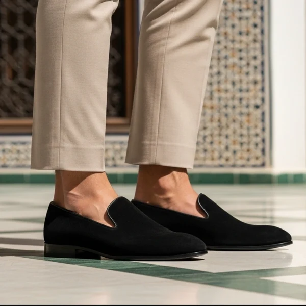 Loafer Daim Noir