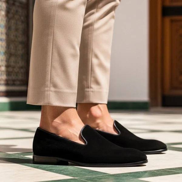 Loafer Daim Noir