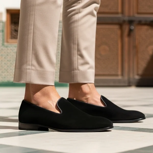 Loafer Daim Noir