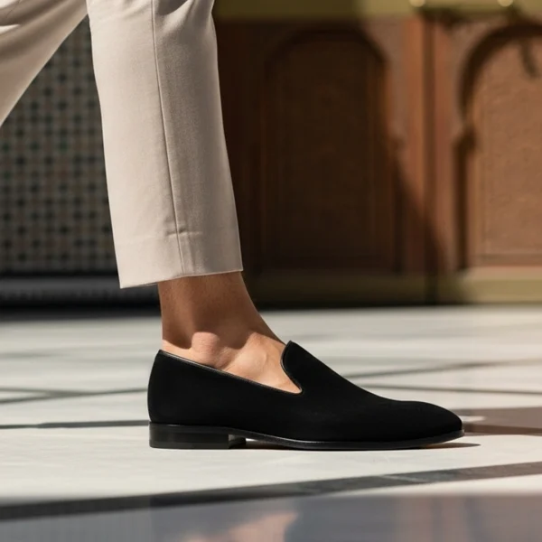 Loafer Daim Noir