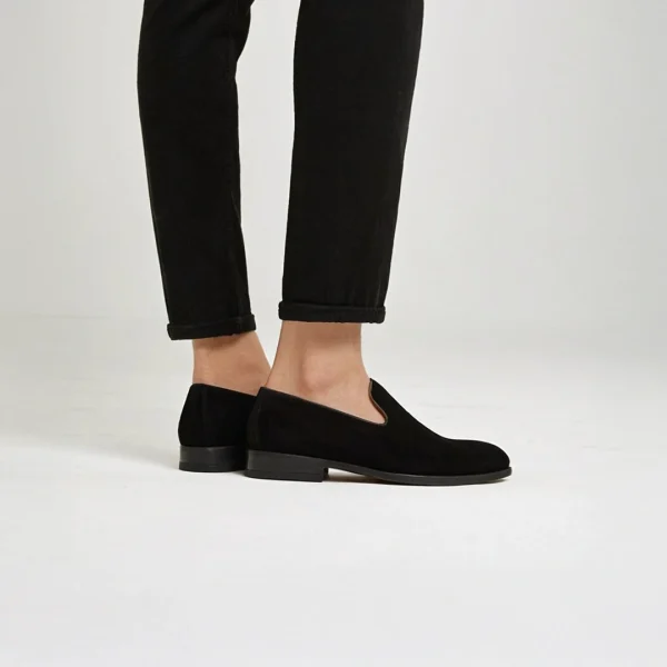 Loafer Daim Noir