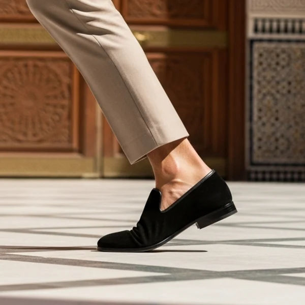 Loafer Daim Noir