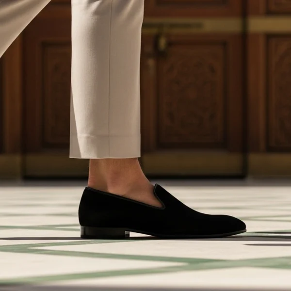 Loafer Daim Noir