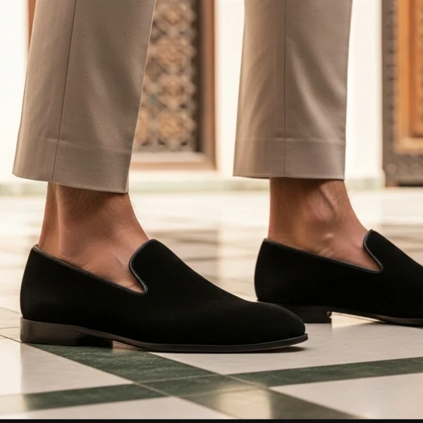 Loafer Daim Noir